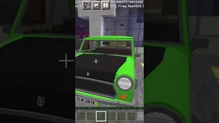 Minecraft MR. BEAN Car