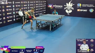 Mul Stepan vs Oleskevich Yaroslav. The League of the Best Table Tennis 4 20:30 19.12.2020