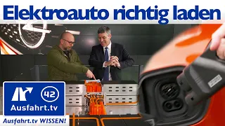 Elektroautos richtig laden! Was Du schon immer über Elektroautos wissen wolltest. Ausfahrt.tv Wissen