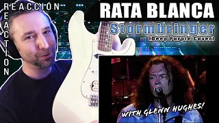 Songwriter REACTS to Rata Blanca Performing Stormbringer LIVE! (First Listen)