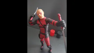 Deadpool Marvel Superhero out of Clay - Very Exiting  / Marvel Deadpool з пластиліну