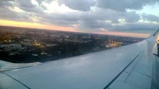 Ryanair plane Boeing 737-800 landing at Lodz