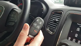 How to start your Dodge Durango with a dead KeyFob Smart Key battery   Dodge Durango wont start.