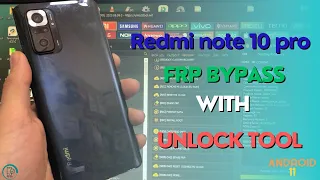 redmi note 10 pro frp bypass unlock tool✔️android 11