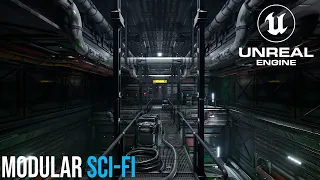 Modular Sci-Fi Environment (Unreal Engine 4 & 5)