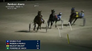 OCT 25,2020-RACE 11-FLAMBORO DOWNS