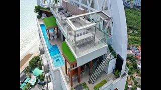 Extraordinary 11 Bedroom 1,500 sqm Penthouse with 2 Swimming Pools in Pattaya