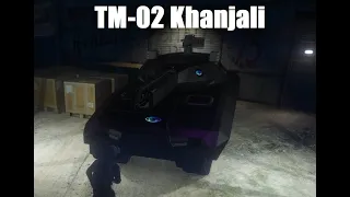 Gta 5 online Mount Chiliad military base with TM-02 Khanjali