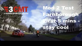 Motorcycle Skills | Getting focused on your Mod 2 Test | Farnborough Test Centre