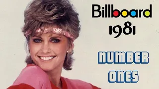 Billboard Hot 100 #1 songs of 1981 - Physical Version