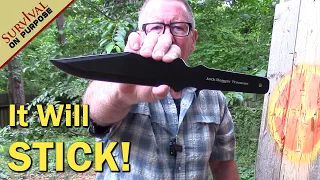 Cold Steel Jack Dagger Thrower - Throwing Knife Review