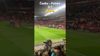 Česko - Polsko 3:1, Czech - Poland #football #prague #lewandowski