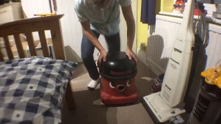 Unboxing and first look of  a 1989 vintage numatic nv375 vacuum cleaner