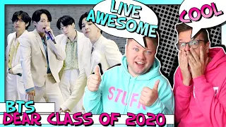 BTS DEAR CLASS OF 2020 // Dutchie & German reacts to BTS for first time