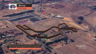 World Athletics Cross Country Championships Bathurst 23 I Course Profile