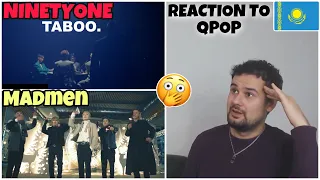 Reaction to Q-POP: NINETY ONE - Taboo (ft. Ирина Кайратовна) & MAD MEN - ‘ǴAJAIYP SÁTTE’