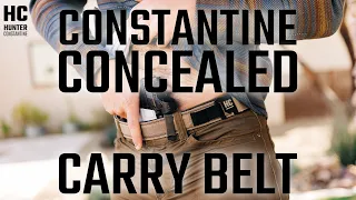 Constantine Concealed Carry Belt (CCC Belt) | The Most Comfortable EDC Belt
