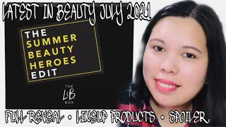 FULL REVEAL LATEST IN BEAUTY JULY 2021 LINEUP PRODUCTS | SUBSCRIPTION BOX | UNBOXINGWITHJAYCA