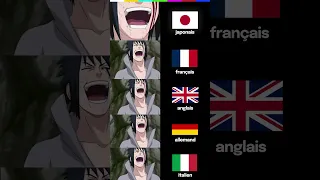 NARUTO - Sasuke parle plusieurs langues