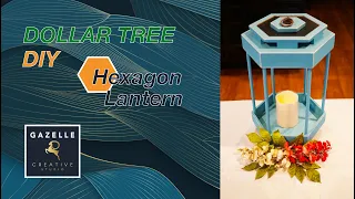 DIY Steps To Make A Lovely Hexagon Shape Wooden Lantern Tutorial #diy #art #tutorial