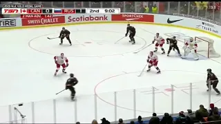 Team Canada's first goal of WJC 2020 gold medal game!