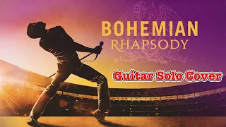 クイーン の 名曲 「 ボヘミアンラプソディ 」の ギターソロ を 弾いてみた ！Bohemian Rhapsody Guitar Solo Cover by Queen Fan