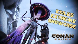 CONAN EXILES - How Big Is EXILES EXTREME? (Mod Showcase) - Weapons, Pets, Special FX, Decor & More!