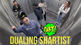 Hilarious Wet Fart Prank In A Elevator with ThatBrownNerd