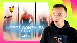 JORGE GONZALES with "CALIENTE" at BENIDORM FEST 2024 SEMI FINAL 2 Live Performance Reaction