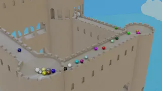Fortress island - 3D Marble Race