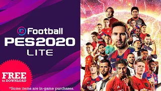 eFootball PES 2020 LITE | PC Gameplay