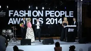 Марина Гайворонская на премии Fashion People Awards 2014