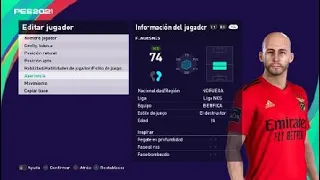 PES 2021 Benfica Fredrik Aursnes