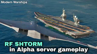 Modern Warships: RF SHTORM gameplay in Alpha server.