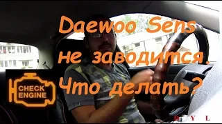 Daewoo Sens не заводится. Что делать?