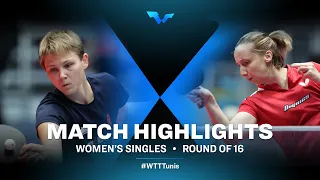 Mittelham Nina vs Madarasz Dora | WTT Contender Tunis | WS | R16