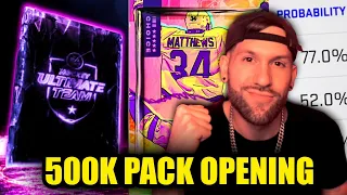 SPENT 500K COINS ON ULTIMATE CHOICE PACKS! PULLED MULTIPLE MSP CARDS! NHL 22 PACK OPENING