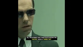 Did You Know That in "The Matrix (1999)"... ? Tints And Colours... #shorts,#Matrix,#facts