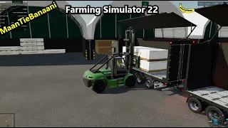 FS22// Sawmill stuff// Part 3// Transporting boards to shops// MAP Sariola