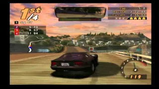 NFS Hot Pursuit 2 (PS2) - 8 Laps Hot Pursuit - Dodge Viper GTS