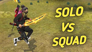 SOLO VS SQUAD || UNSTOPPABLE PLAYER 🥵🔥