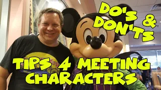 Do's, Don'ts, and Tips for Meeting Disney Characters - Confessions of a Theme Park Worker