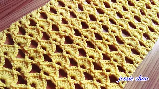 crochet long table runner #8