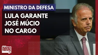 Lula garante José Múcio no cargo e afirma confiar no ministro da Defesa