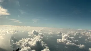 Lading and Take off Milan Malpensa timelapse cockpit view Boeing 737