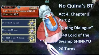 DFFOO Act 4 Chapter 1 Part 2 SHINRYU | 1-40 Lord of the Swamp SHINRYU