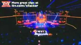 1 Direction singing Viva la vida - X factor live shows