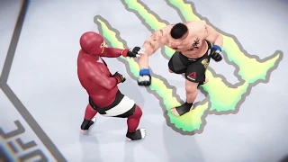 Ugandan Knuckles vs. Yuri Boyka (EA Sports UFC 2) - CPU vs. CPU - Crazy UFC 👊🤪