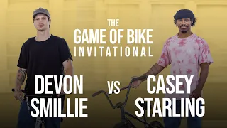 DEVON SMILLIE VS CASEY STARLING - THE GAME OF BIKE INVITATIONAL