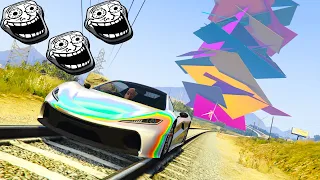 GTA 5 ONLINE 🐷 LA MEGA TORRE GIGANTE TROLL !!! 🐷 DAJE !!